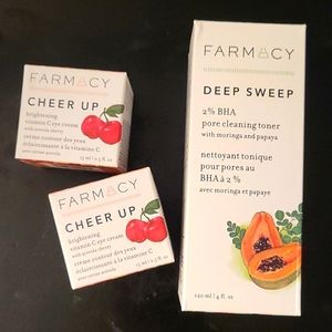 Farmacy Brightening Eye Cream & Toner